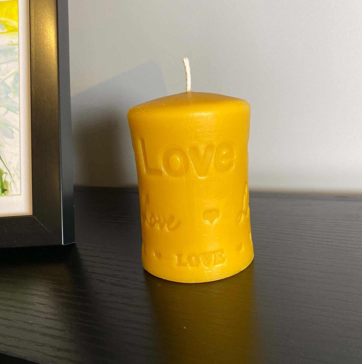 Love & Light Valentine's Bundle - Handcrafted Beeswax Candles - Davies a'i Gwmni Cyf